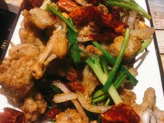 椒盐牛蛙-虾弄弄海派小龙虾·牛羊蝎子火锅