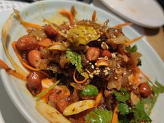 泡椒鱼皮-猪啊牛呀羊啊铜盘烤肉(正大广场店)