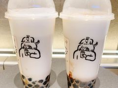 烤黑糖波波牛乳(首创)-喜茶(振华商厦店)