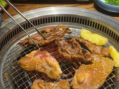 -明洞阿姨·韩式酱蟹烤肉·创意料理(三元桥店)