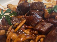 葱爆谷饲牛肉粒-太守宴·蘭院(天塔店)