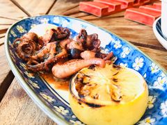 炭烤小章鱼配蒜香蛋黄酱-TOMATITO(无限极荟店)