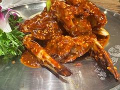 -明洞阿姨·韩式酱蟹烤肉·创意料理(三元桥店)