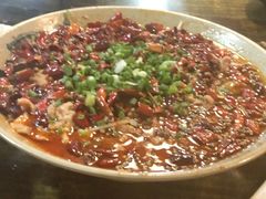 水煮肉片-晏老九豆花饭家常菜(上海城店)