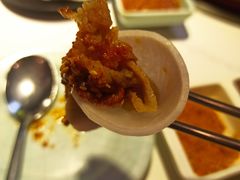 萝卜片包肉-猪啊牛呀羊啊铜盘烤肉(正大广场店)