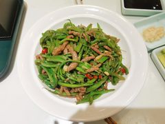 扁豆牛肉丝-紫光园·烤鸭(吕家营店)