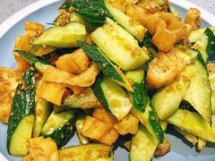 黄瓜拌油条-李军力烧烤(电厂路农业路店)