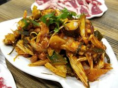 拌花菜-塔峪鲜肉烧烤