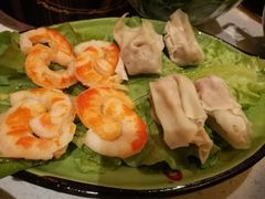 虾仁馄饨双拼-一叶一世界•素食餐厅(新光天地店)