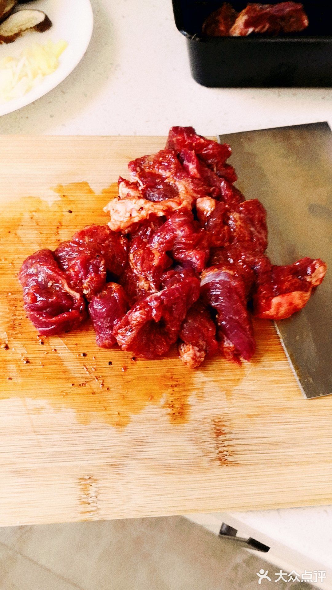 一学就会的黑胡椒香菇炒牛肉