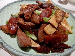 姜葱炒腊肠猪肝-三和烧腊酒家