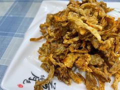 椒盐蘑菇-芳芳餐厅(白沙路店)