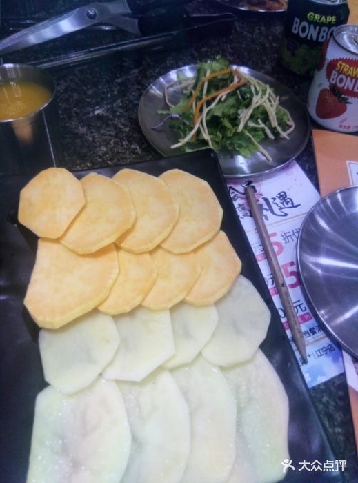 高丽苑韩国烤肉(弘阳广场店)土豆地瓜拼盘图片 - 第3张