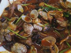 辣炒花蛤-叶存利海鲜大馅饺子(海宁路总店)