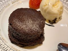 巧克力熔岩蛋糕-斯比特花园西餐厅(东方商厦店)