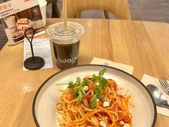 煎大虾番茄腰果意式细面-Wagas沃歌斯(武汉恒隆广场店)
