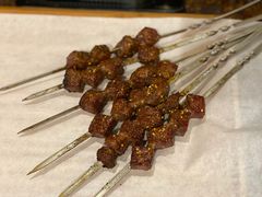 烤雪花牛肉粒-枪火串烧·东北特色烧烤(罗湖总店)