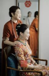 点击看大图 -藤薰定制中式嫁衣礼服旗袍店