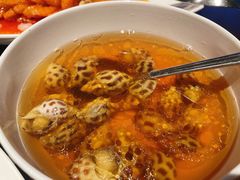 古越陈酿煮花螺-杭州西子湖四季酒店·金沙厅