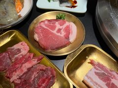 鲜切牛肉-東盛炭烤自助料理(玄武招商花园城店)