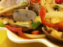 招牌炒花甲贝壳-覃记海鲜美食餐厅