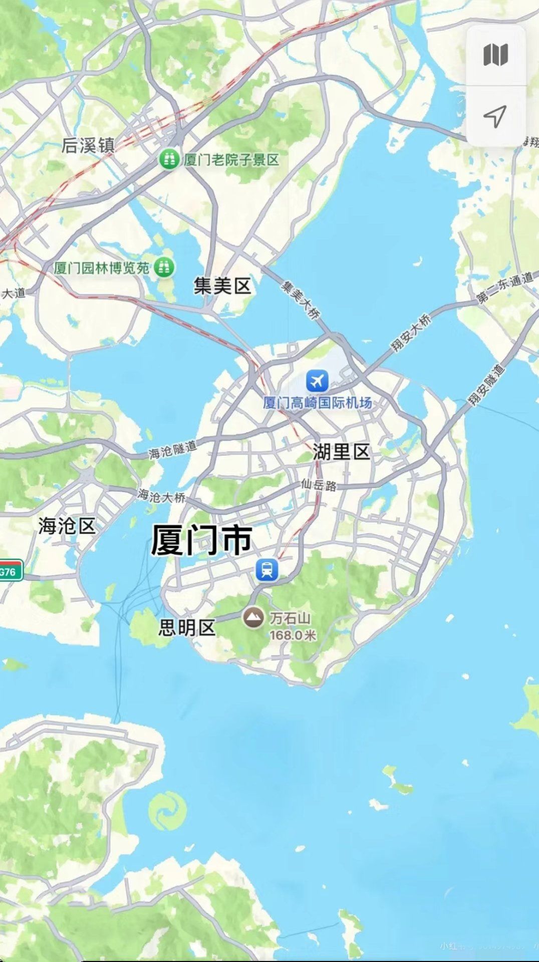 回到厦门这座城市 我是浙江闽南人