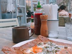 鸡蛋蘑菇熏肉荞麦可丽饼-RAC BAR(安福路店)