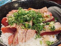 蔥粒吞拿魚扒定食-定食Doraya(骆克道店)