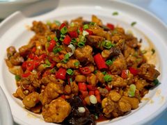 茶油王炒土鸡-湘当有饭剁椒鱼头(昆山招商花园城店)