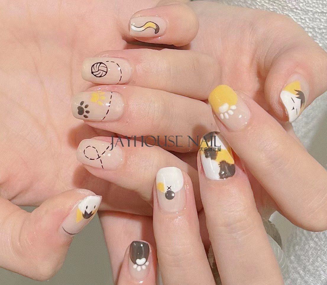 手绘彩绘小艺术可可爱爱