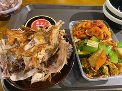 熏酱鸡骨架-聚合鑫东北熏酱熟食麻辣面(长阳店)