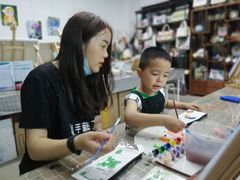 -观澜湖手艺工场·陶艺·吹玻璃·拼豆