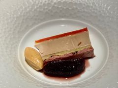 招牌蜜桃鹅肝冻-弗兰克牛排西餐厅Ribone steak house(柠檬花园店)