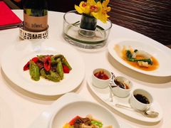 菌菇配澳洲牛肉粒-龙景轩(香港四季酒店)
