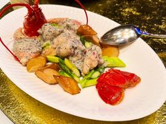 松露白汁炒法国蓝龙虾球-誉珑轩