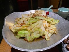干锅包心菜-绿茶餐厅