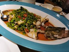 青椒葱香桂花鱼-尚一汤·粤菜海鲜(环球港店)