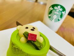 抹茶黑芝麻蛋糕-星巴克(北京西大望路温特莱店)