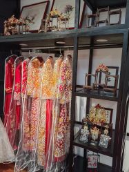 -懿沉香中式嫁衣礼服秀禾服龙凤褂马来褂旗袍总店