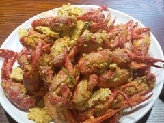 咸蛋黄焗小龙虾-笔墨纸虾之烧烤海鲜虾尾(好爱广场店)