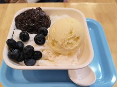 蓝莓白雪黑糯米-满记甜品(王府井北京市百货大楼店)
