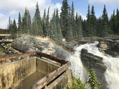 -阿萨巴斯卡瀑布观景点