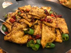 干锅千叶豆腐-站前猪蹄&家常炒菜(长乐公园店)