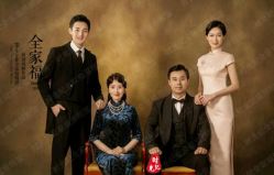 -时光纪亲子全家福照相馆(静安店母女写真父母纪念照)