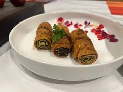 捞汁紫豆卷-若蘭慈·无国界素食料理(欢乐海岸店)