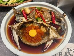 -草家酱蟹炭火烤肉店(珲春南路二店)