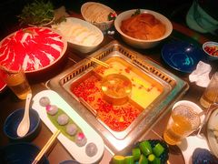 爆浆黑虎虾丸-大隐·成都火锅Bistro(合生麒麟新天地店)