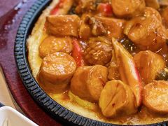 铁板三鲜豆腐-煜丰汴京烤鸭(福彩路店)