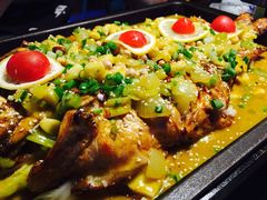 咖喱清江鱼-美滋滋尚鱼烤鱼餐厅(空港店)