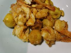 梨球果仁虾-小吊梨汤·北京菜·烤鸭(鸟巢店)